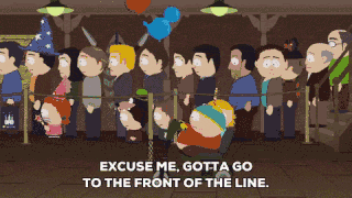 Priority queue cutting in line