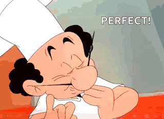 Chef kiss perfection