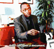 Nervous at a job interview