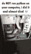 python modulo meme